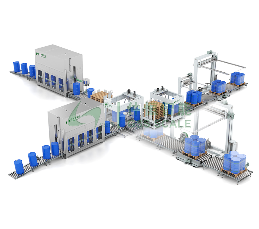 200L全自動(dòng)開(kāi)灌旋灌裝線(雙工位)